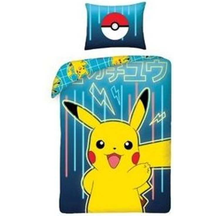 Pokémon Bettwäsche für Kinder Bettbezug 140x200 cm + Kissenbezug 60x70 cm – Bild 4