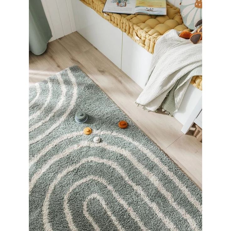 benuta Kinderteppich Gobi, rechteckig, Höhe: 21 mm, Teppich Wohnzimmer, Schlafzimmer, Esszimmer, Flur, Kunstfaser, Cozy – Bild 2