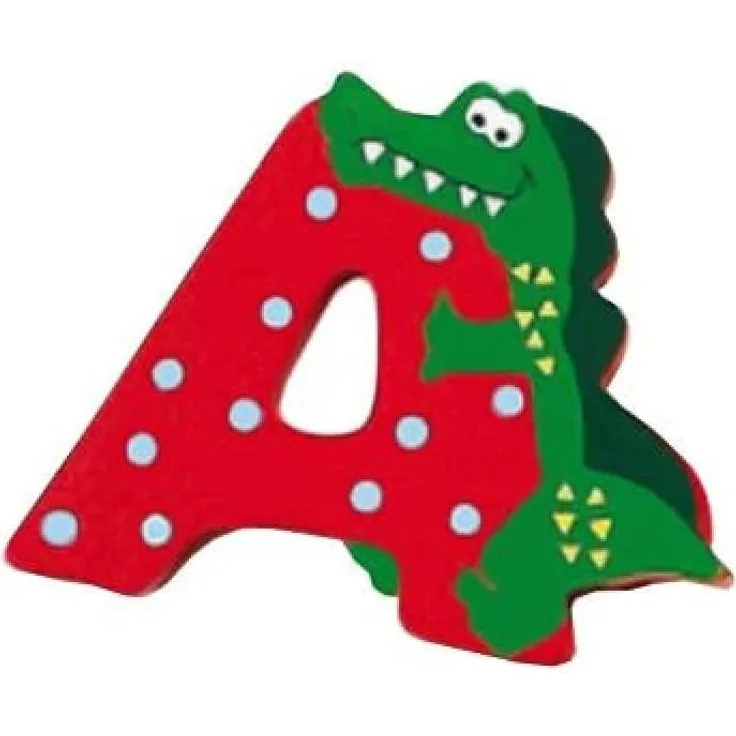 Legler 4650 Tier Buchstabe \"A\" für Namen Holz