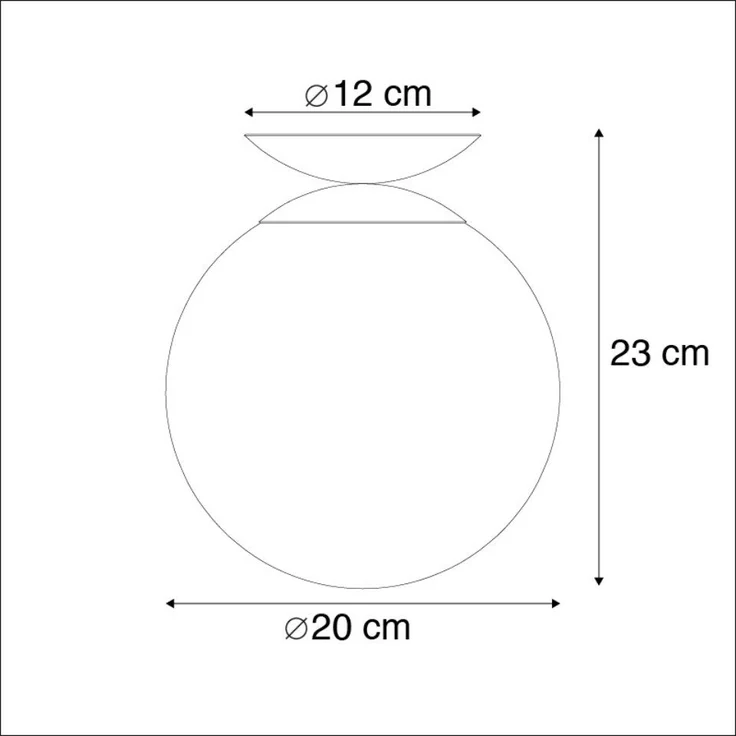 Qazqa Deckenleuchte Pallon, ohne Leuchtmittel, E27, Grün, Art Deco, Glas, 1-flammig – Bild 2