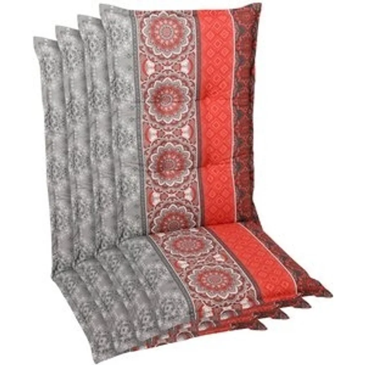GO-DE Hochlehnerauflage, (Spar-Set, 4 St), Maße ca.: 50 cm x 120 cm x 7 cm – Bild 6