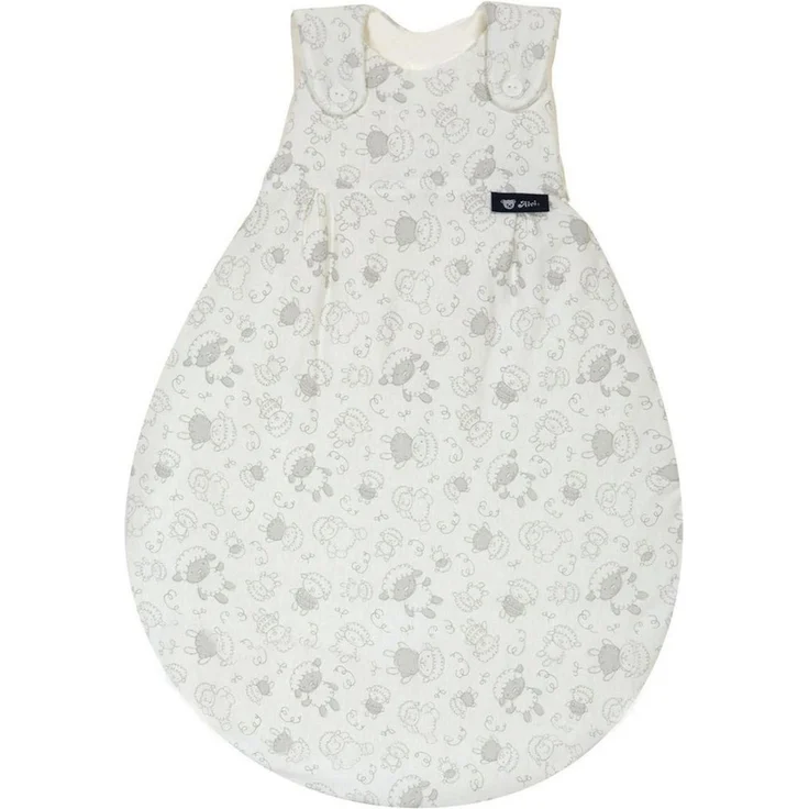 Alvi Baby-Mäxchen Außensack Schäfchen beige 80/86