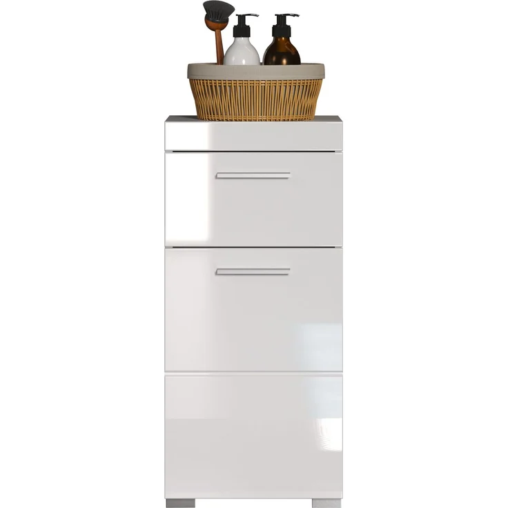 Trendteam 'Amanda' Midischrank, Holz, 79 x 31 x 37 cm, Weiß – Bild 2