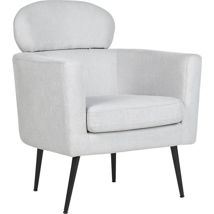 Sessel SOBY Stoff Hellgrau