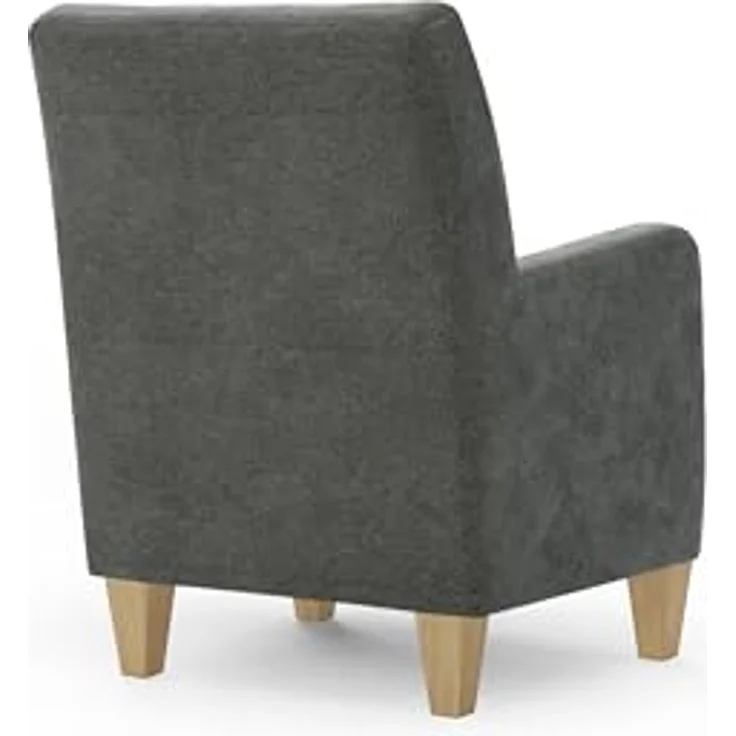 Cavadore Sessel Vida / Polstersessel im trendigen Design / 74 x 93 x 81 / Mikrofaser, Grauoliv – Bild 5