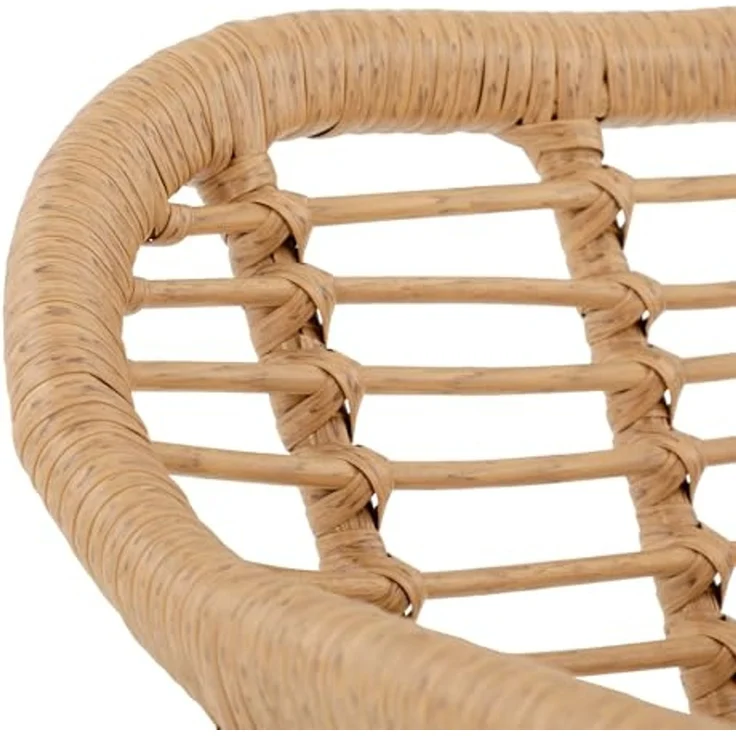 IDIMEX Gartenstuhl PARAMO (2 St), In & Outdoor Esszimmerstuhl 2er Set mit Metallgestell in Rattan Optik – Bild 7