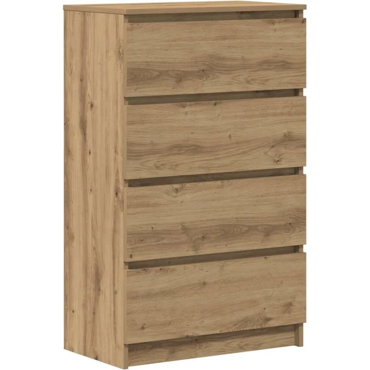 vidaXL Sideboard Artisan-Eiche 60x35x98,5 cm Holzwerkstoff 861129 – Bild 2