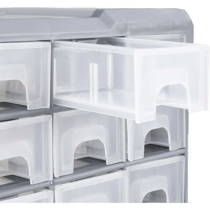 vidaXL Multi-Schubladen-Organizer mit 64 Schubladen 52x16x37,5 cm 147580 – Bild 8