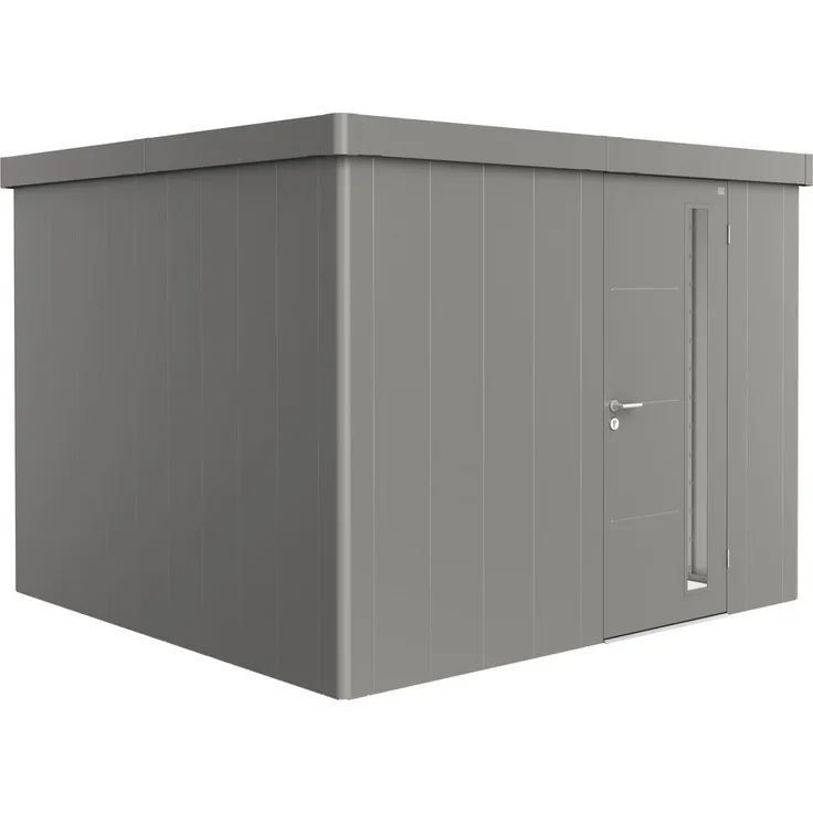 Biohort Gerätehaus Neo, 3C: 292 x 292 x 222 (b x t x h) cm, quarzgrau-metallic