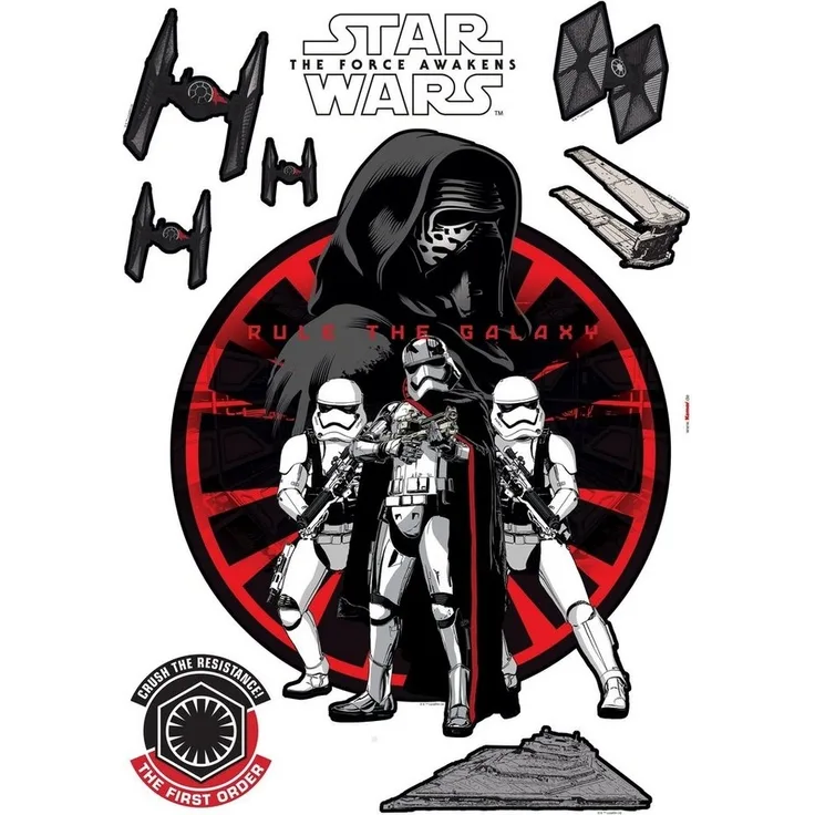 Komar Deco-Sticker Star Wars Erste Ordnung