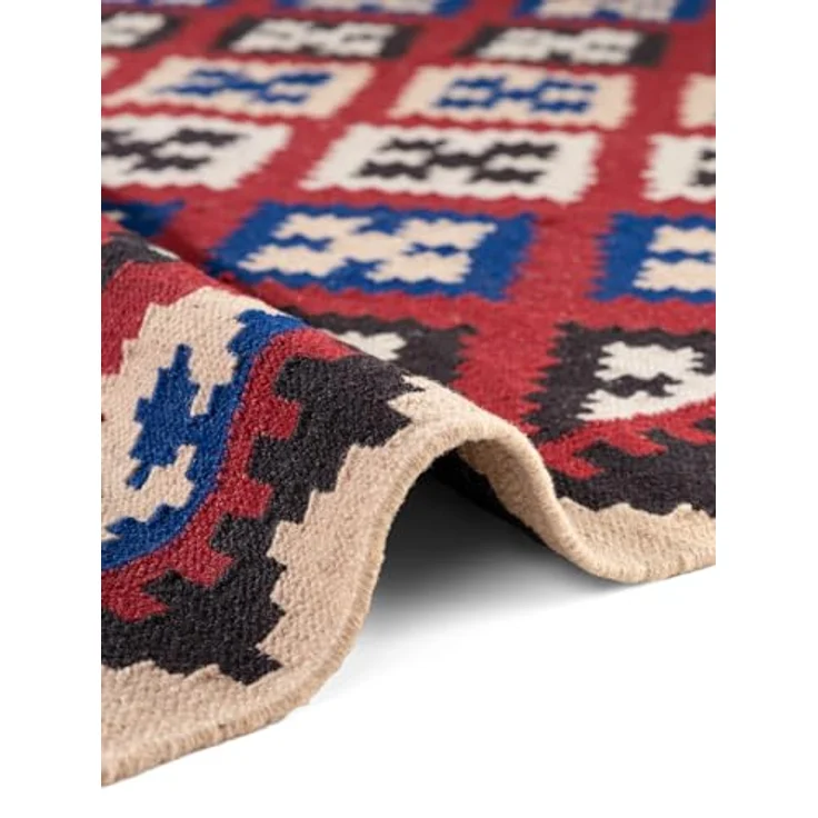 HANSE Home Teppich Kelim Rami, rechteckig, Höhe: 3 mm, Wolle, Baumwolle, Natur, Handgewebt, orientalisch, Boho, traditionell – Bild 8
