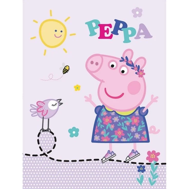 BERONAGE Kinderteppich Peppa Wutz Pig Happy Spiel-Teppich 100x133 cm, rechteckig, Höhe: 10 mm, rutschfest – Bild 4