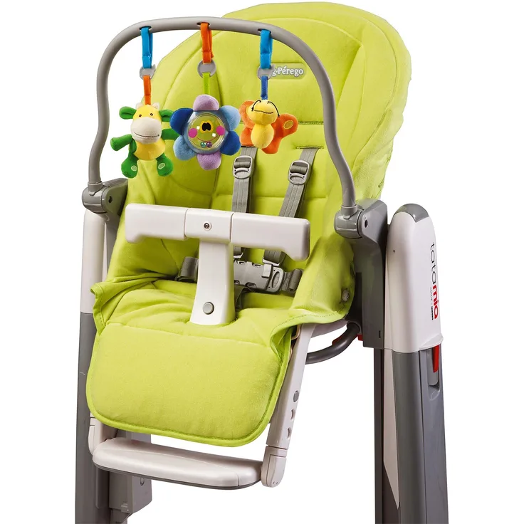 Peg Perego Sitzkissenbezug und Spielbogen, für Tatamia grün