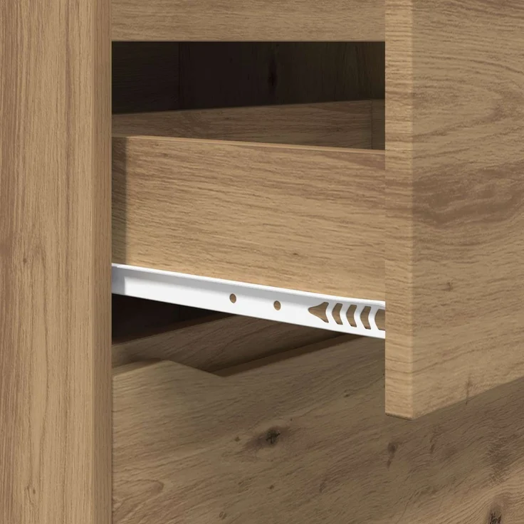 vidaXL Stauraumschränke 60 x 48 x 105 cm Holzwerkstoff Artisan-Eiche 3406244 – Bild 11