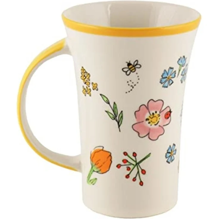 Mila Becher Mila Keramik-Becher Coffee-Pot Lovely Flowers, Keramik – Bild 3