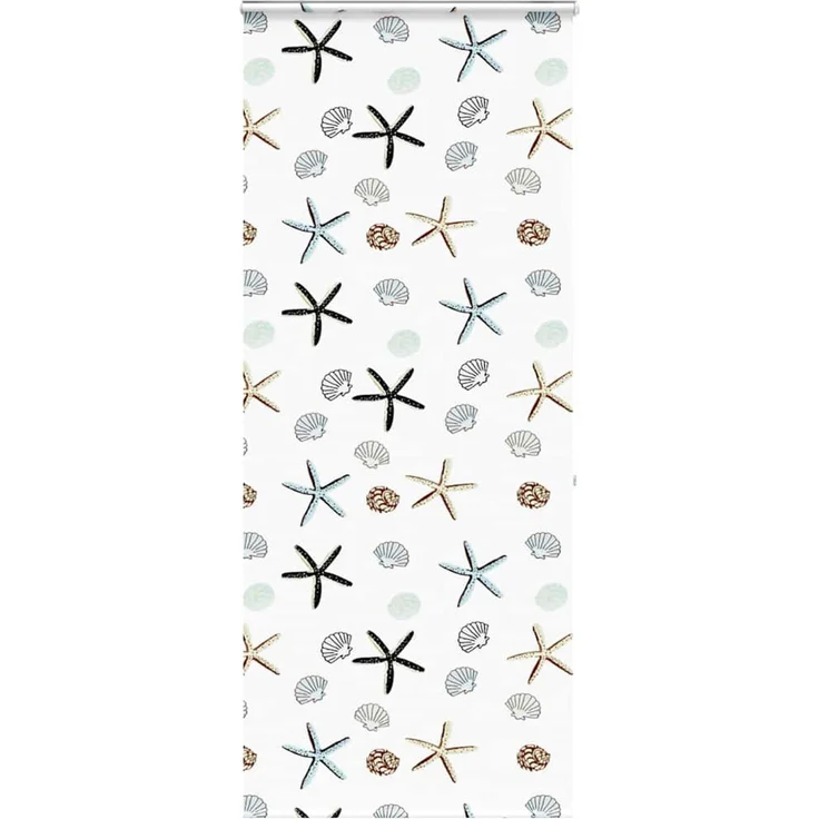 vidaXL Duschrollo mit Kassette 110x240 cm Stoffbreite 106 cm 4015024 – Bild 1