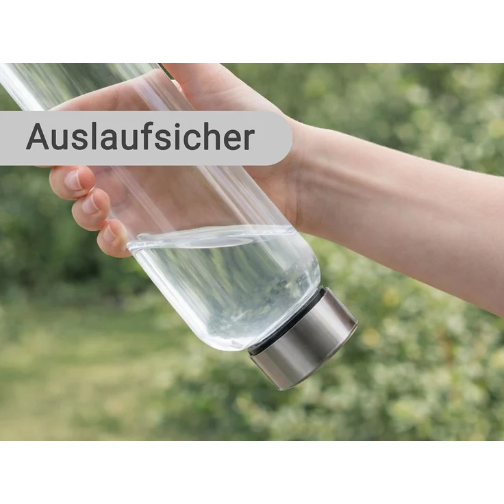 ZOLLNER Trinkflasche, 1000 ml, transparent, mit Schraubverschluß – Bild 5