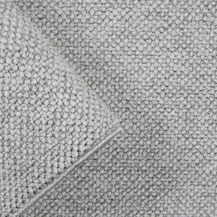 Sanat Teppich Lora Plus, auch als Läufer, rechteckig, Höhe: 5 mm, Kurzflor, uni, gekettelt, Wohnzimmer, Kinderzimmer – Bild 2