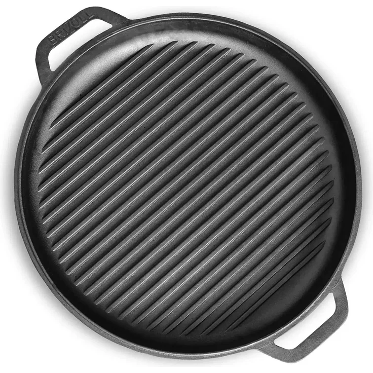 Ø36 cm Wok Gusseisen Kazan 8 L Grill-Deckelbratpfanne Asia Wokpfanne Induktion Kessel Campingtopf Kochtopf für alle Herdarten geeignet – Bild 4