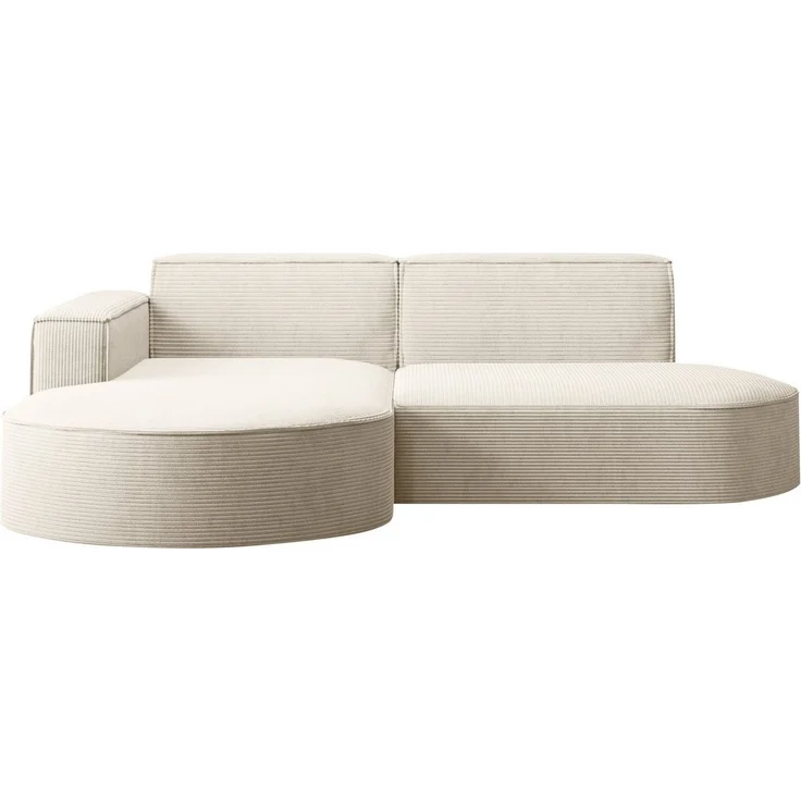 Kaiser Möbel Ecksofa Designer MODENA STUDIO L stoff Cord, Ecksofa, Cord Sofa, L-Form, Links/Rechts wählbar – Bild 2