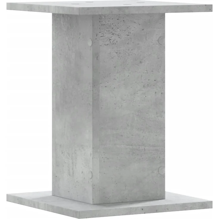 vidaXL Pflanzenständer 2 Stk. Betongrau 30x30x40 cm Holzwerkstoff 3307849 – Bild 4