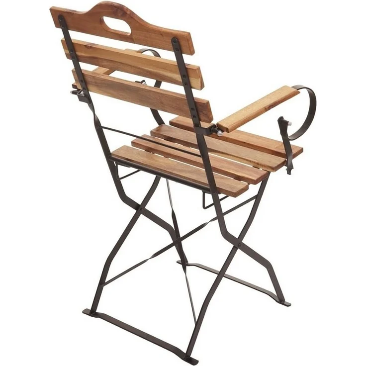MCW Gartenstuhl MCW-J40-S (2er), Zusammenklappbar, Hochwertige Verarbeitung, Platzsparende Lagerung – Bild 2