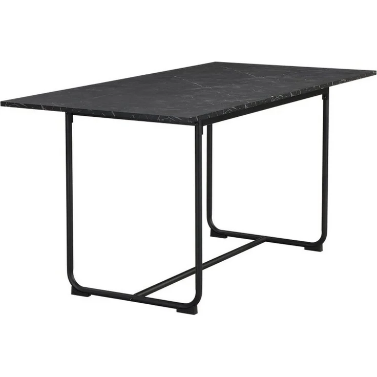 B&D home Esstisch LIO, Metallgestell schwarz oder weiß, ausziehbar, 4-6 Personen – Bild 2