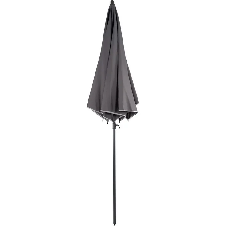 VCM Sonnenschirm rund 917580 Taupe H. 190 x 160 x 160 cm – Bild 2