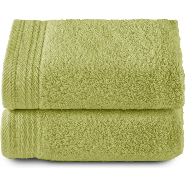 Top Towel - Premium - Große Badetücher - Badetücher - 2 Handtücher - 50x100 cm - 100 % Baumwolle - 600 Gramm - Kalk
