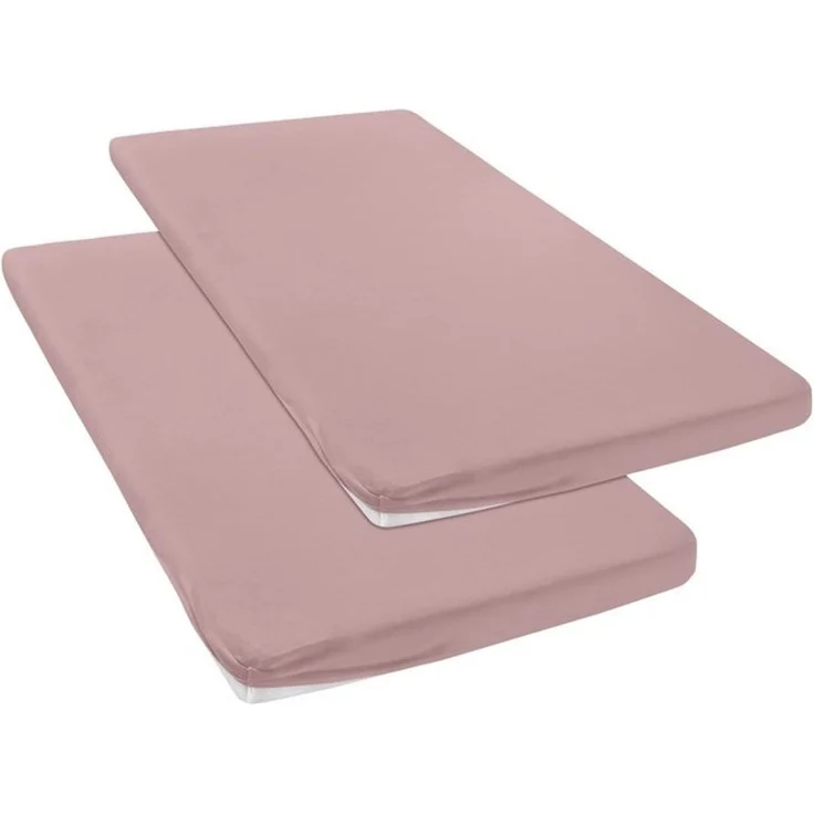 OTTO home Spannbettlaken Physalis Topper COMFORT, Jersey, Gummizug: rundum, (2 Stück), Baumwolle, Matratzen bis 10 cm Höhe, Bettlaken, Spannbetttuch, Laken – Bild 3