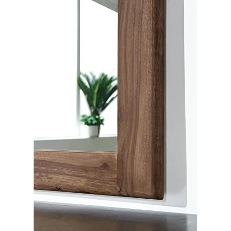 Spiegel Sheesham 100x3x70 smoked cherry gebeizt TORONTO #137 – Bild 3