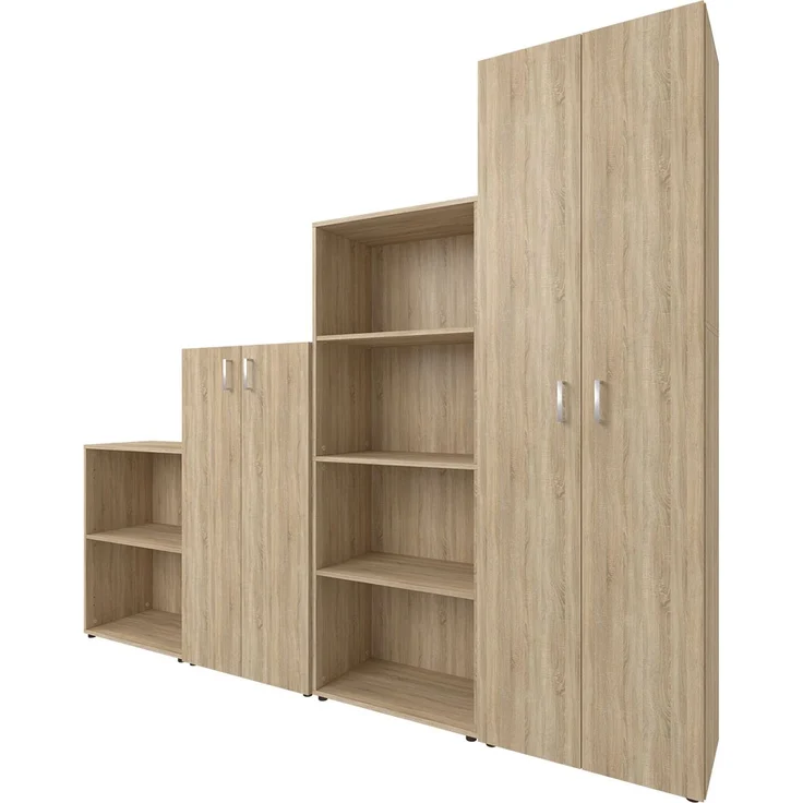 Trio >Trio< in Sonoma-Eiche - 57x186,5x33cm (BxHxT) – Bild 6