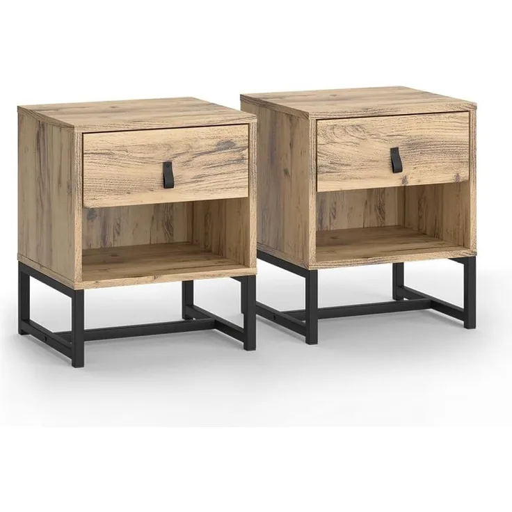 Nachttisch Ezra Eiche 2er Set Vicco