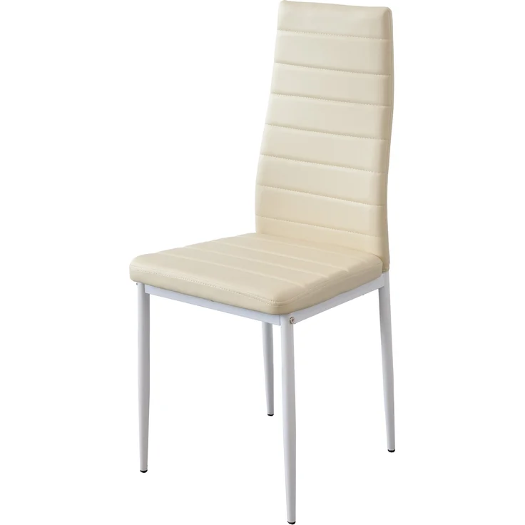Albatros Esszimmerstühle MILANO 6er Set, Beige - Polsterstuhl mit Kunstleder-Bezug, Modernes Stilvolles Design am Esstisch - Küchenstuhl oder Stuhl Esszimmer mit hoher Belastbarkeit 110kg – Bild 7