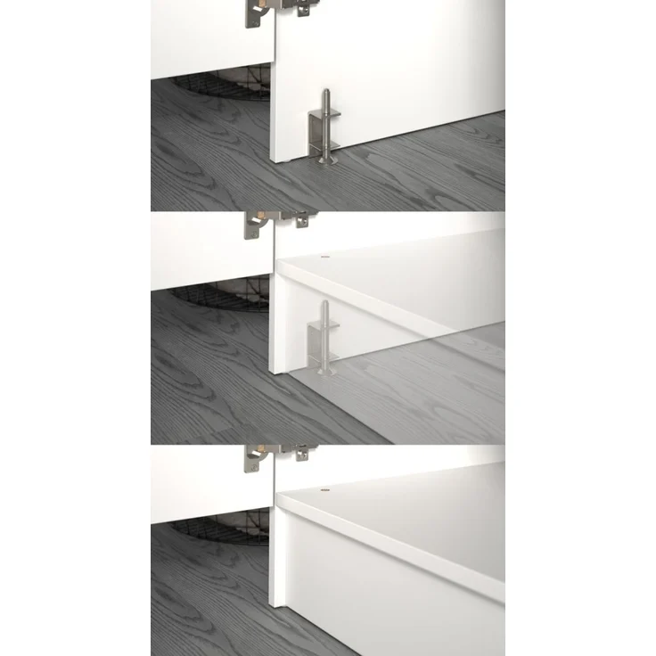 Waschmaschinenumbau Set Flexy in weiß 176 x 196 cm – Bild 4
