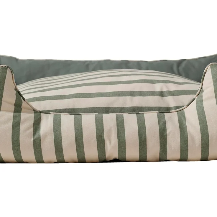 vertbaudet Tierkorb Hundebett mit Wendekissen aus Baumwollstoff – Bild 5