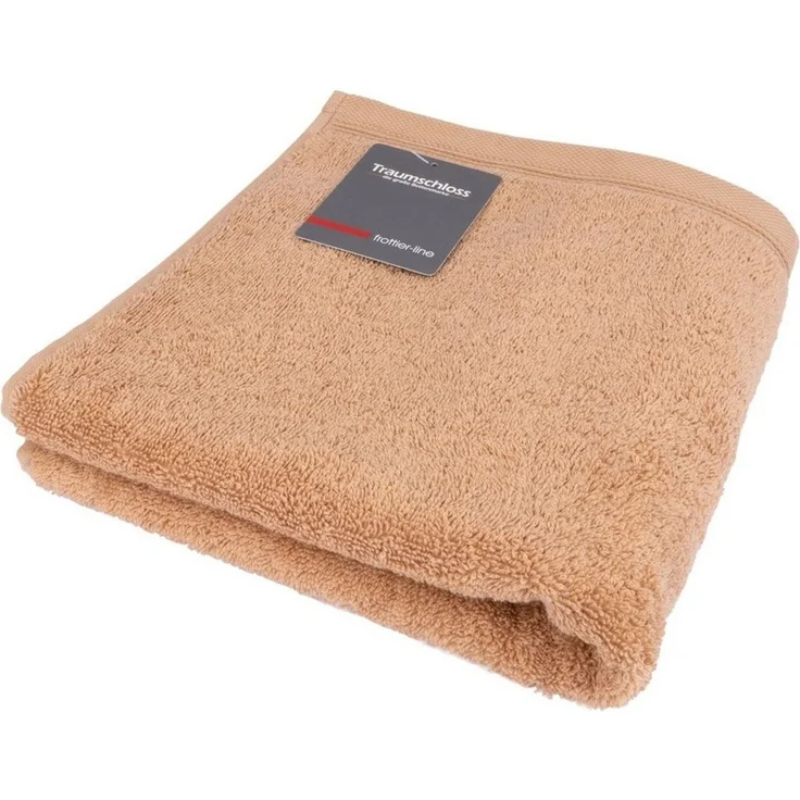 Traumschloss Frottier-Line, Frottier (1-St), Flauschig weich & angenehm zur Haut, 1x Badetuch, Sand, 70x140