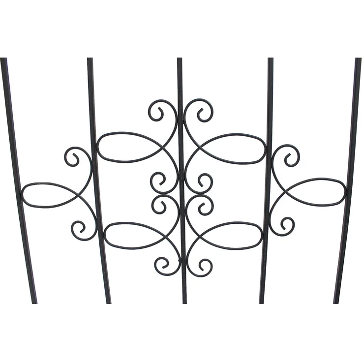 Steckzaun Perugia 20689 Rankhilfe Rankgitter aus Metall B-75cm Kletterhilfe Zaun – Bild 3