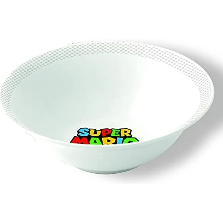 Nintendo Frühstücksteller Nintendo Super Mario Frühstücksset (Schale, Tasse, Teller) – Bild 4