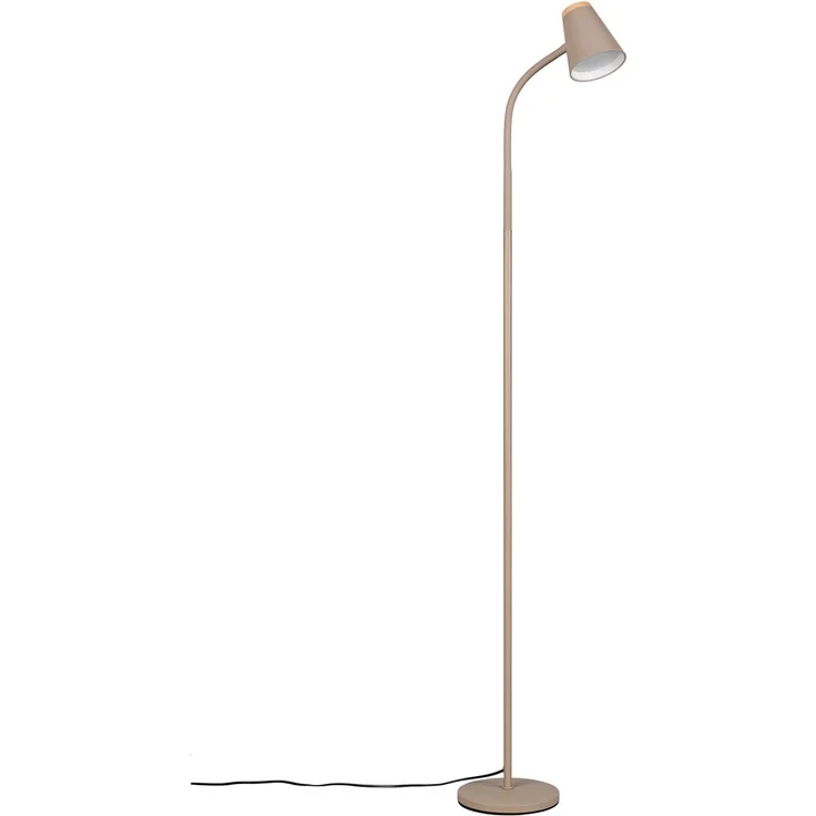 LED Stehlampe PONGO Beige flexibel biegsam, Höhe 145cm – Bild 2