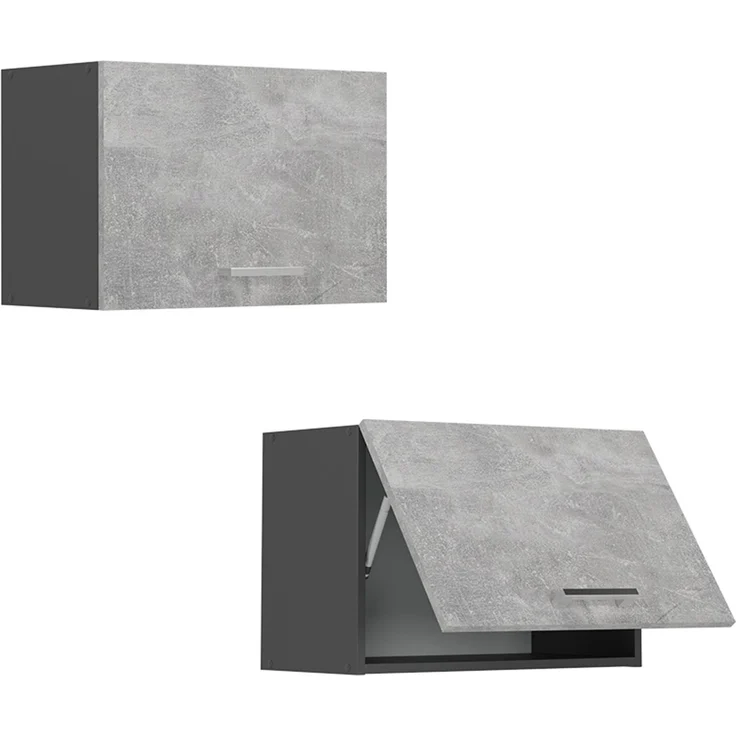 Hängeschrank R-Line Beton 60 cm Flach Vicco – Bild 5