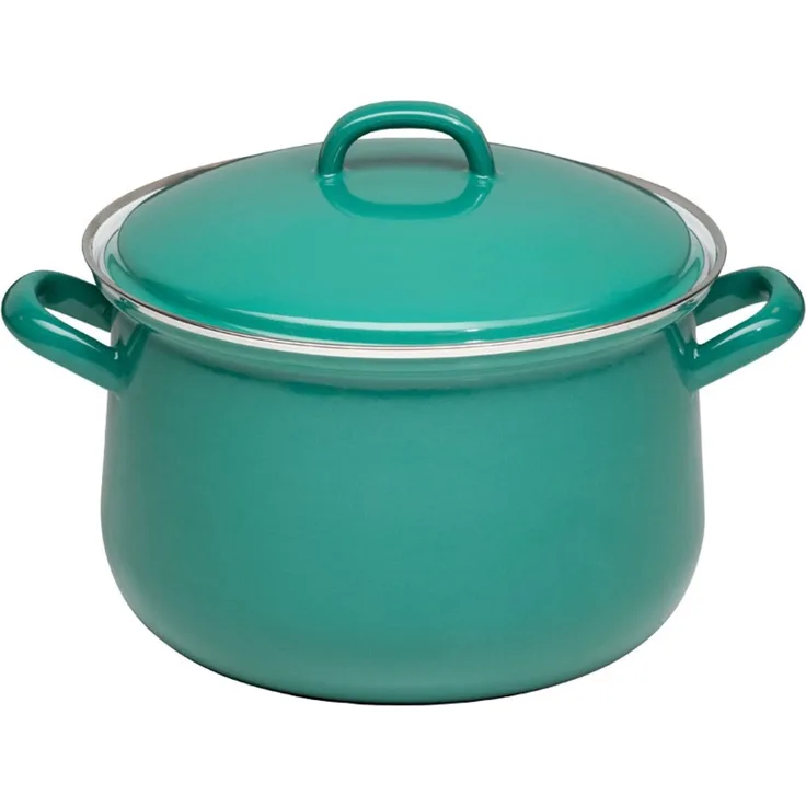 Riess Fleischtopf mit Deckel Ø20 cm dark Classic nature green Induktion