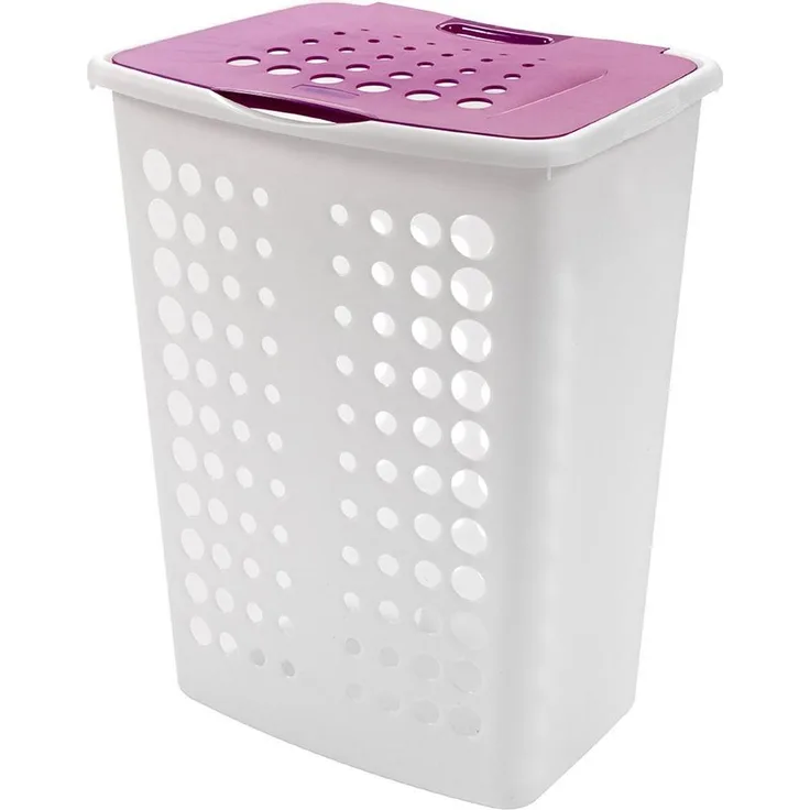 CURVER Wäschekorb, transparent, Violett