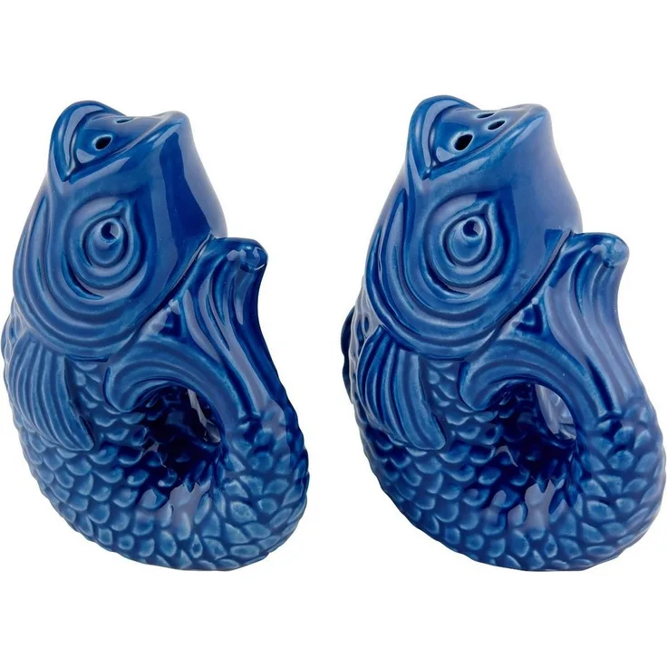 Giftcompany Salz- / Pfefferstreuer Monsieur Carafon Salz-/Pfefferstreuerset azure 2tlg, (Gewürzmühlen)