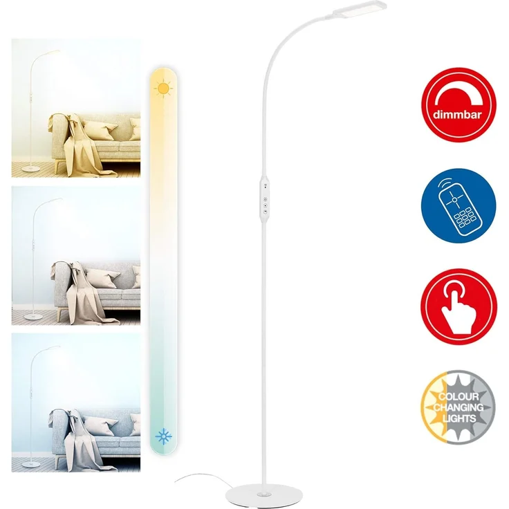 Briloner Leuchten LED Schreibtischlampe OFFICE REMOTE – Bild 2