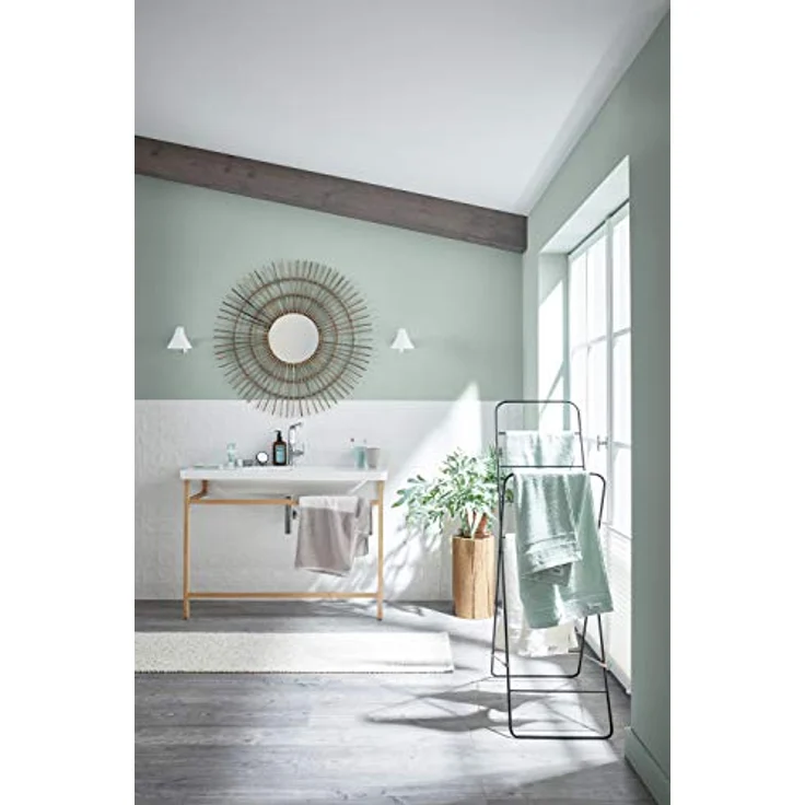 Schöner Wohnen Duschtuch SW-Cuddly, 70x140 cm, saugfähig, schnelltrocknend, Oeko-Tex® Standard 100, grün/mintgrün/pastellgrün/salbeigrün – Bild 3