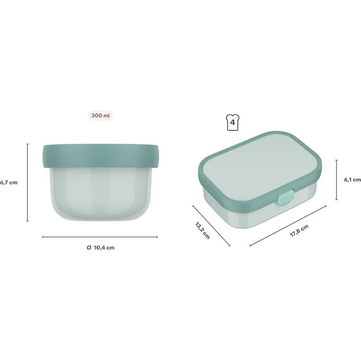 Mepal CAMPUS Obst- und Bentobox Tropical Ocean (2025) – Bild 6