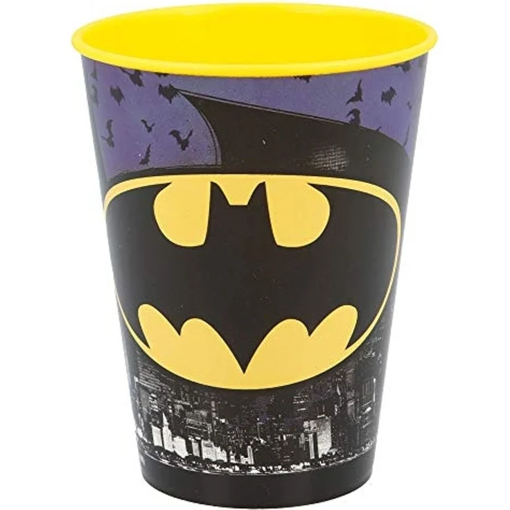 Storline Kinderbecher Batman 260 ml Trinkbecher für Kita & Frühstück, Plastik – Bild 1