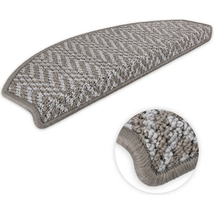 Metzker® Stufenmatte Stufenmatten Amsterdam, halbrund, Höhe: 6 mm, 15 Stück im Set - Anthrazit – Bild 4
