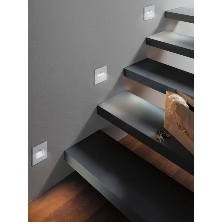 Paulmann 93133 LED Wandeinbauleuchte Edge Quadro Bewegungsmelder 80x42mm 2700K Weiß – Bild 7